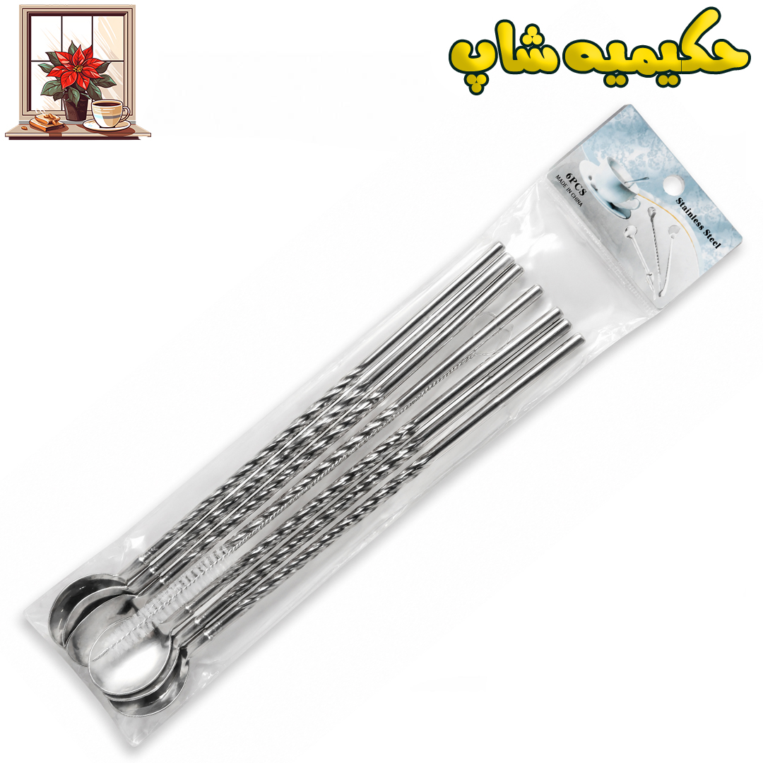 نی استیل قاشق دار یونیک